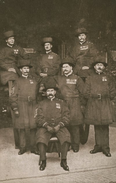 Beefeaters della Torre di Londra da English Photographer